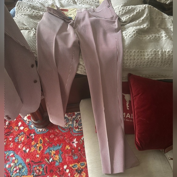 Vintage McGregor All Polyester Supple Crushproof Pinstripe Suit - Picture 5 of 15